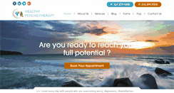 Desktop Screenshot of healthypsychotherapy.com